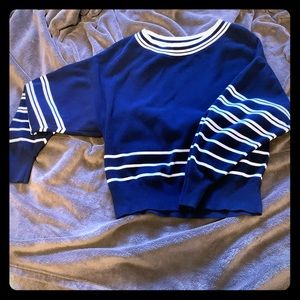 Express boat neck sweater